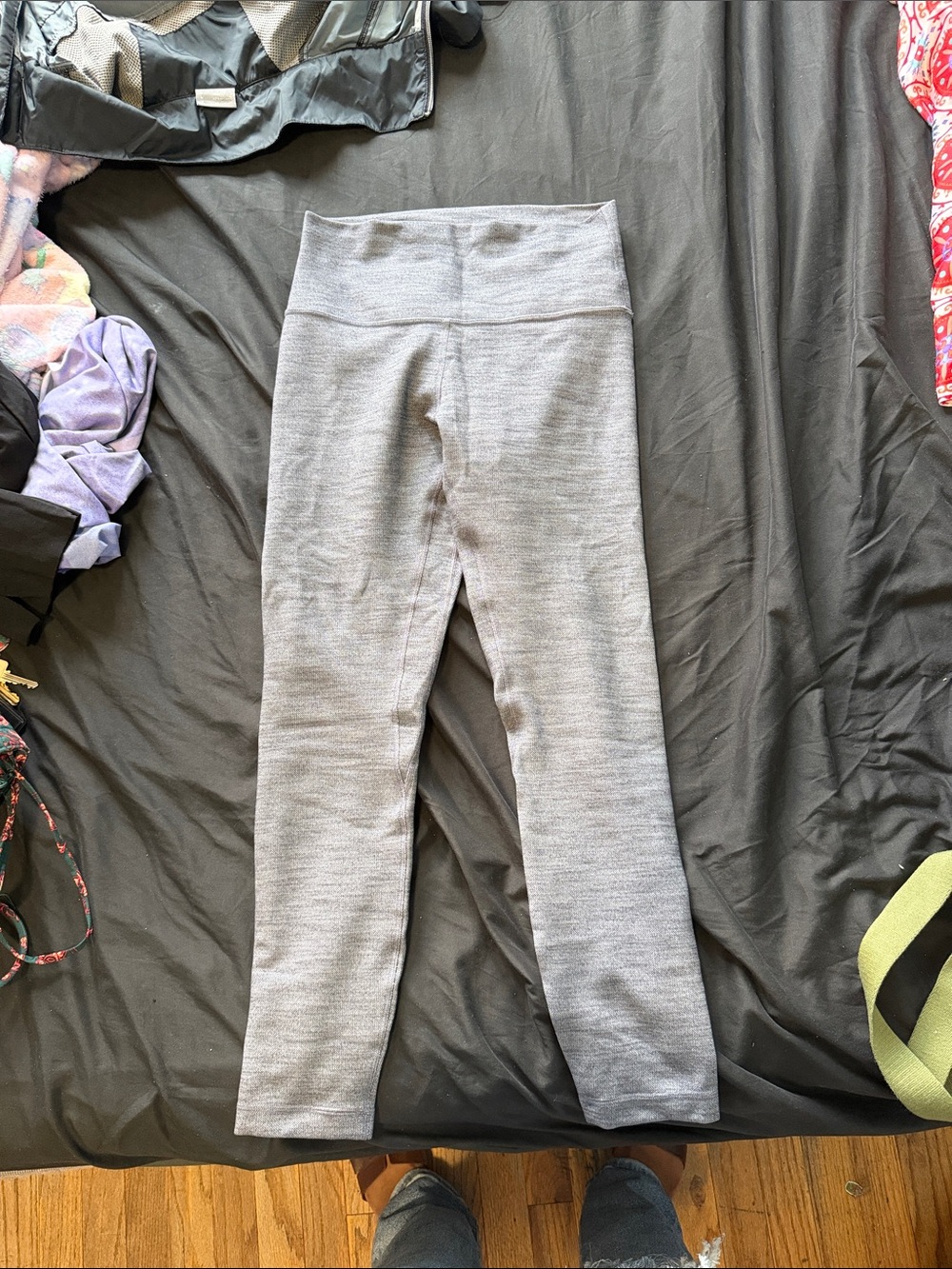Lululemon High-Waist Gray Leggings